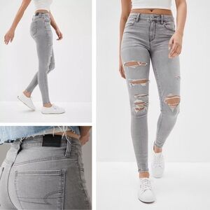 american eagle high rise jegging